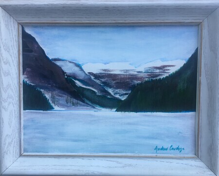 Lac Louise in Winter  30"x30"