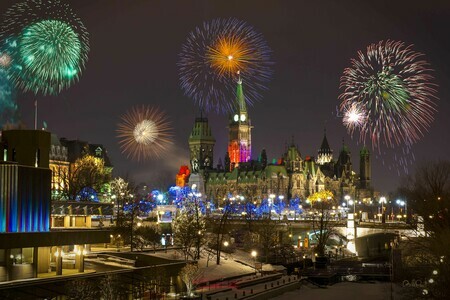 New Year's Fireworks  Bill Reid