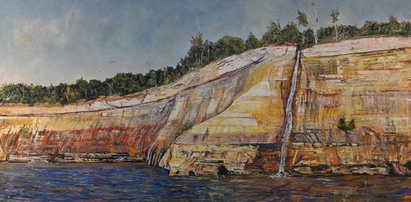 Gichigami Cliffside (30" x 60")