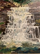 Pricess Louise Falls  (Oil 24"x36")